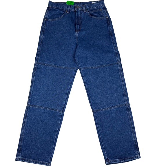 Draggin Jeans Fast Company Utility Pants Mens 30x30 Blue Kevlar Lined Moto USA